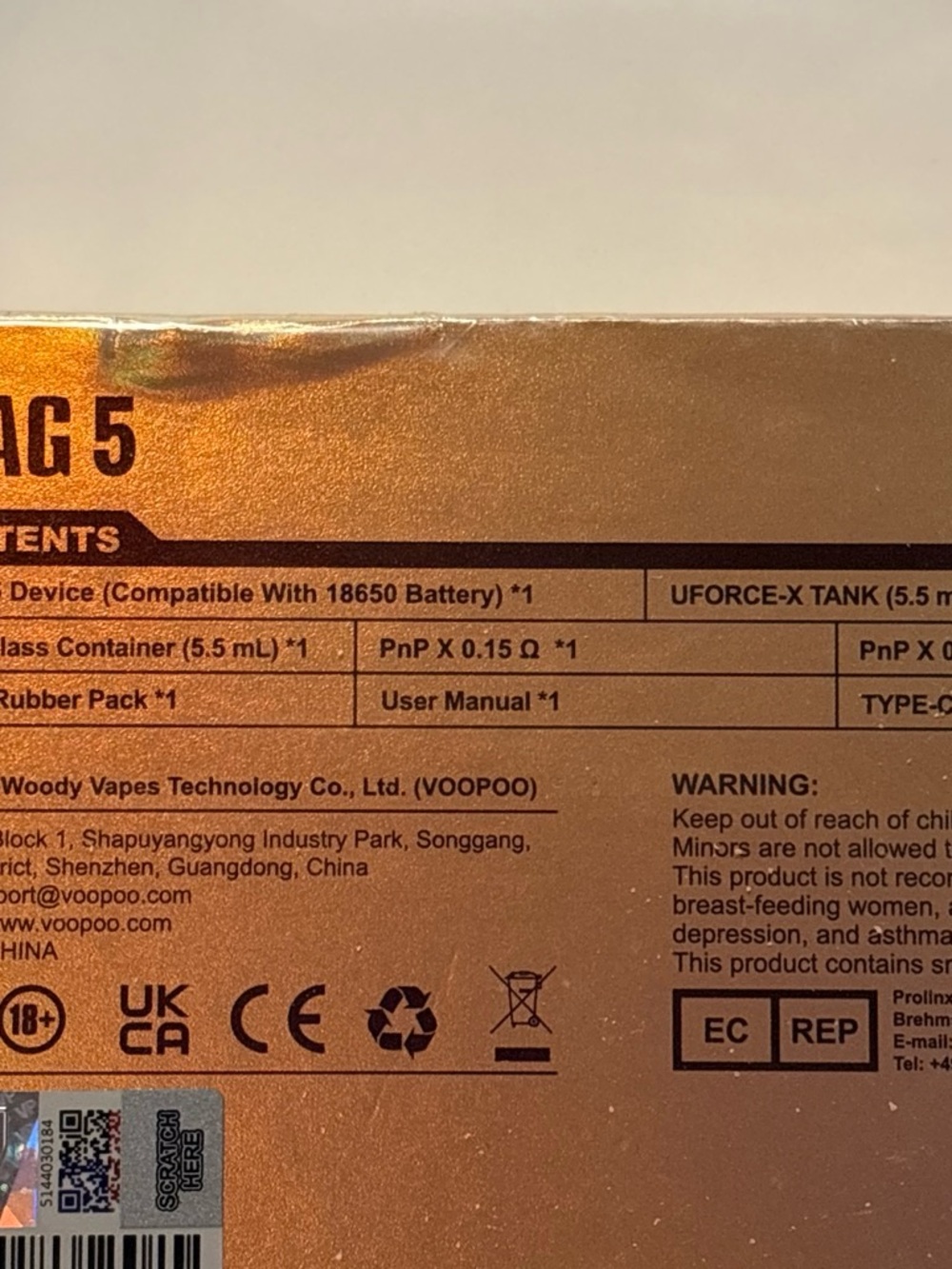 Drag 5 Kit — Gradient Blue - Picture 4 of 4